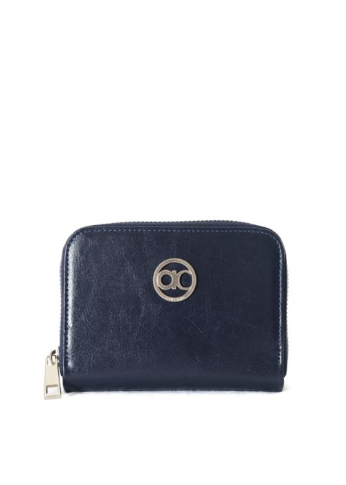 Eleganza wallet - blu notte/argento