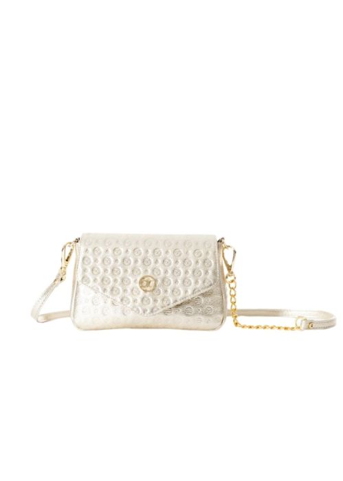 Borsa a tracolla Amica - oro argentato