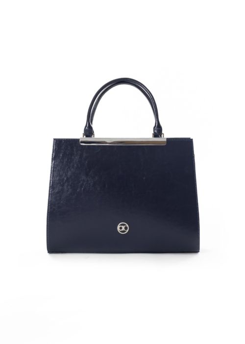 Borsa Classe - blu notte/argento