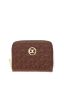 Eleganza portemonnee - cioccolato logo