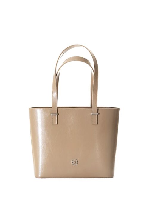 Sac à bandoulière Nobiltà - cappuccino/argento